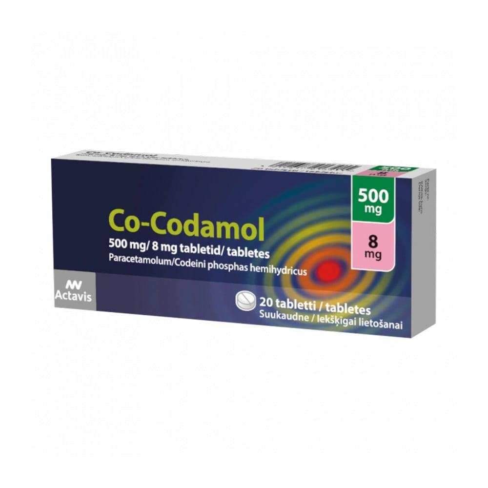 CO CODAMOL 500mg 8 Mg Tabletes N20 BENU LV Aptiek   .1520x1690 Create 10000068 10000068 CO CODAMOL 500mg8 Mg TBL N20 ACTAVIS 1616940597 